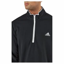 Quarter-Zip Sweatshirt Black*adidas Outlet