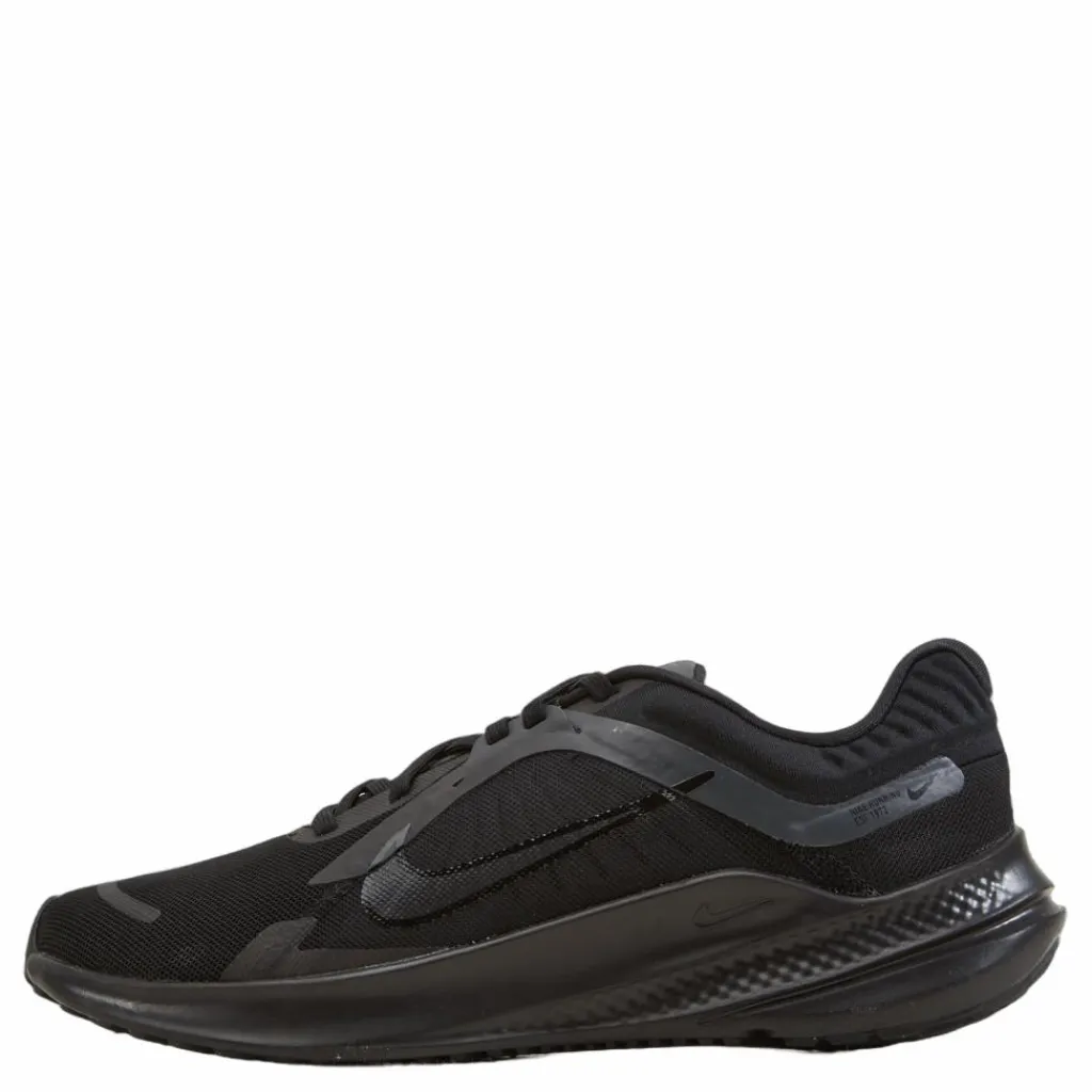 Nike Quest 5 Men's Road Running Shoes BLACK/DK SMOKE GREY New