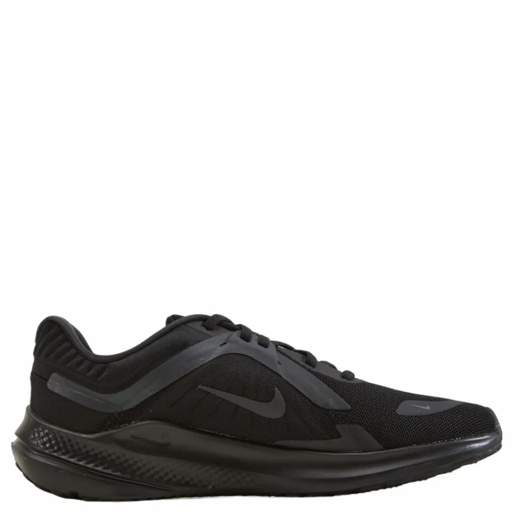 Nike Quest 5 Men's Road Running Shoes BLACK/DK SMOKE GREY New