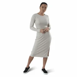NOUN Quinn Rib Dress Beige Best