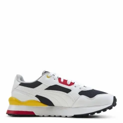 Puma R78 FUTR Junior White/Black/Yellow Flerfärgad New