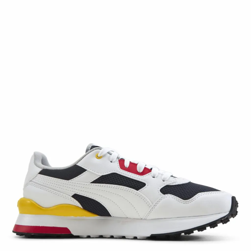 Puma R78 FUTR Junior White/Black/Yellow Flerfärgad New