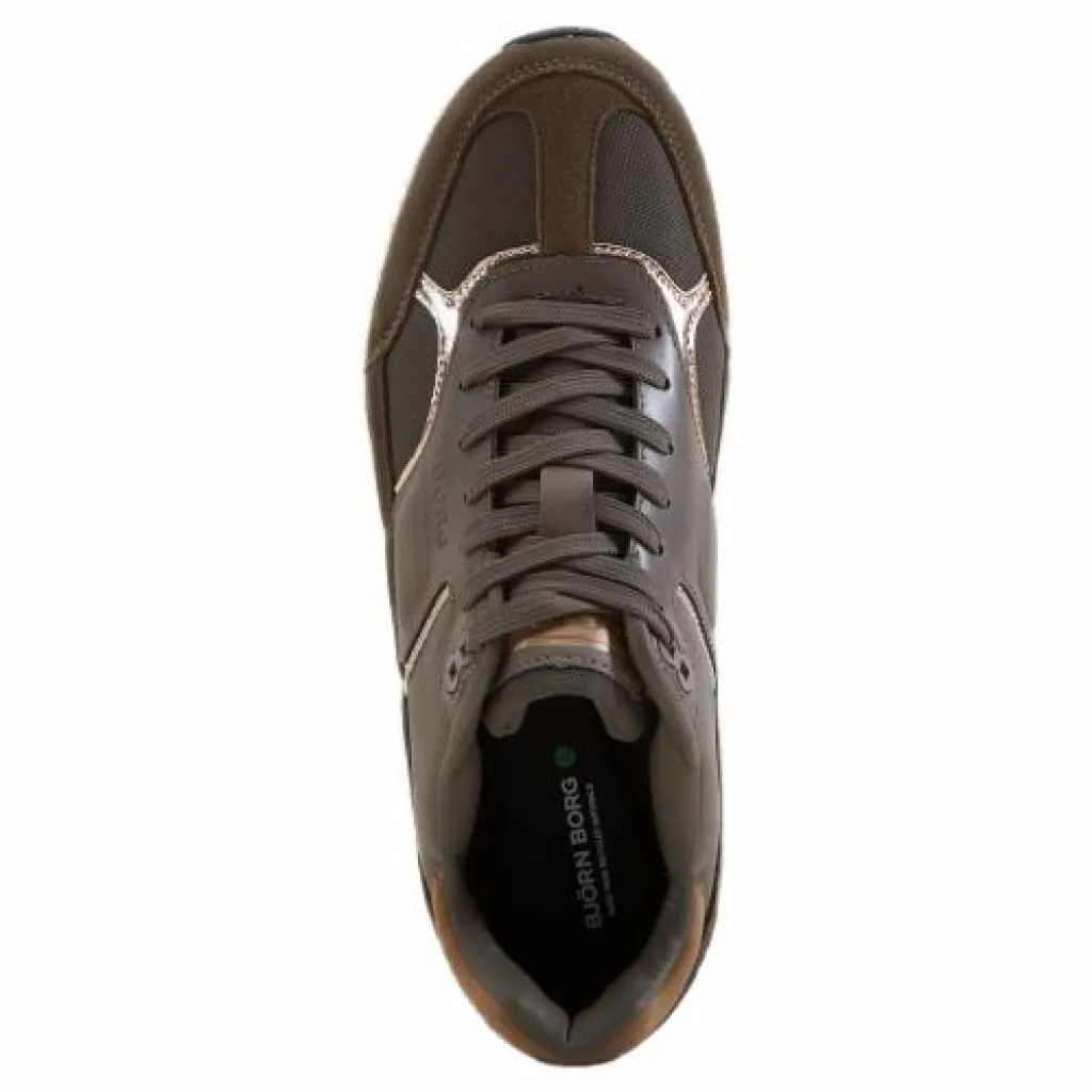 Björn Borg R1300 Nyl Met W Taupe-rose Gold Best