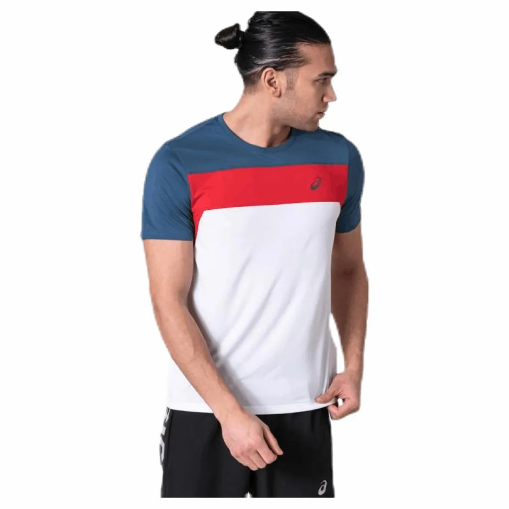 ASICS Race SS Top White Vit Sale