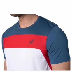 ASICS Race SS Top White Vit Sale