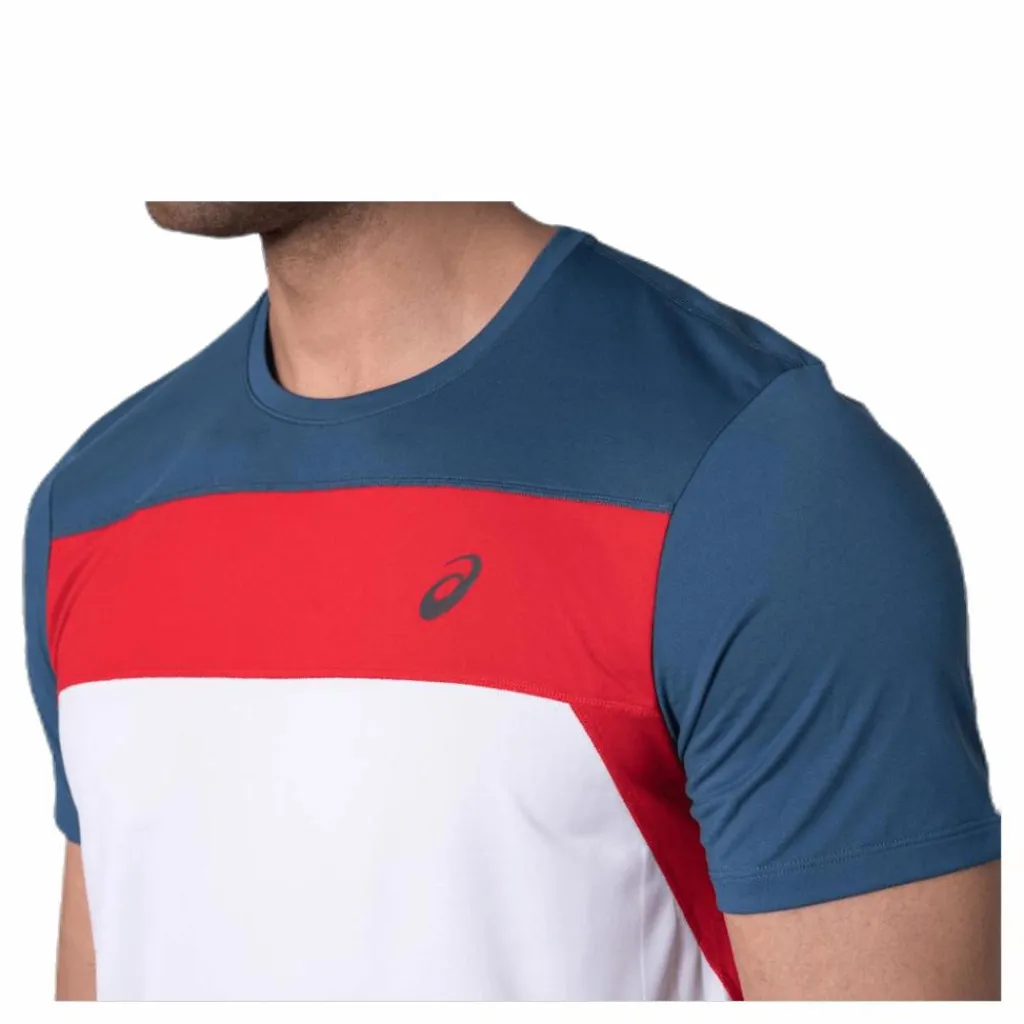 ASICS Race SS Top White Vit Sale
