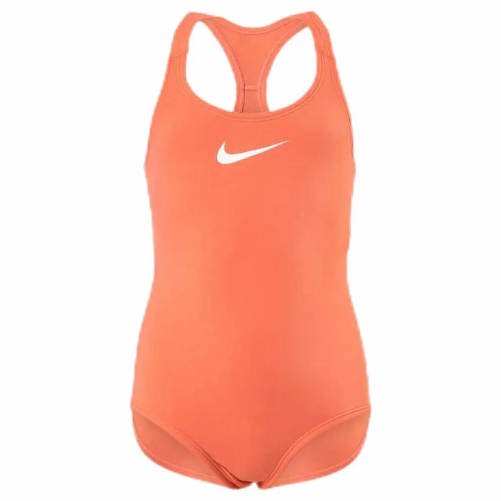 Nike Swim Racerback One Piece Junior Orange Sale