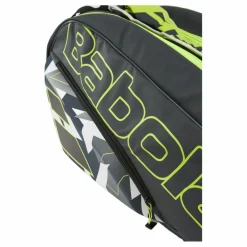 Babolat Racket Holder X 6 Pure Aero Black/yellow Flerfärgad