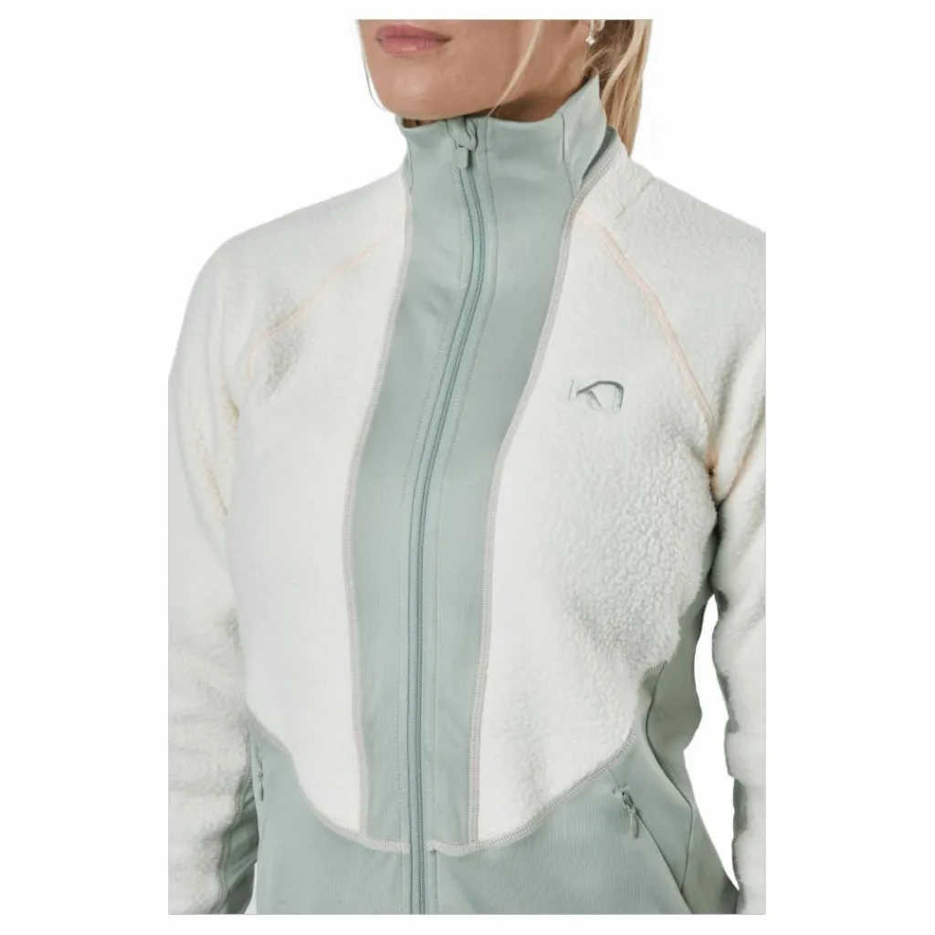 Kari Traa Ragnhild Full Zip Midlayer Nwhite Vit New