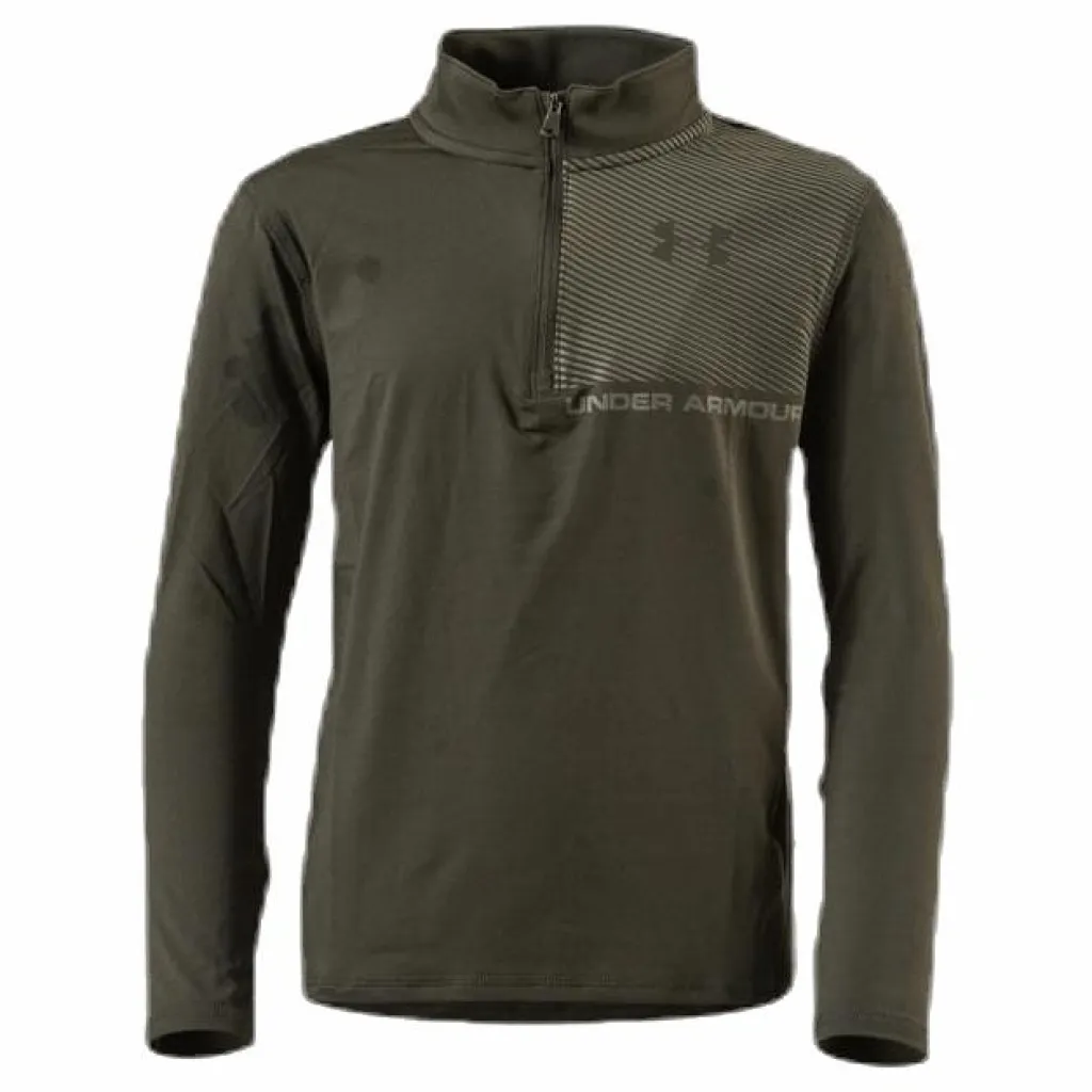 Under Armour Raid 1/4 Zip Junior Green Grön Clearance