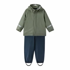 Reima Rain outfit Tihku Greyish green Flerfärgad Hot
