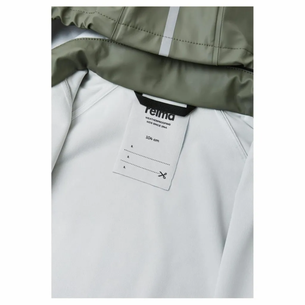 Reima Rain outfit Tihku Greyish green Flerfärgad Hot
