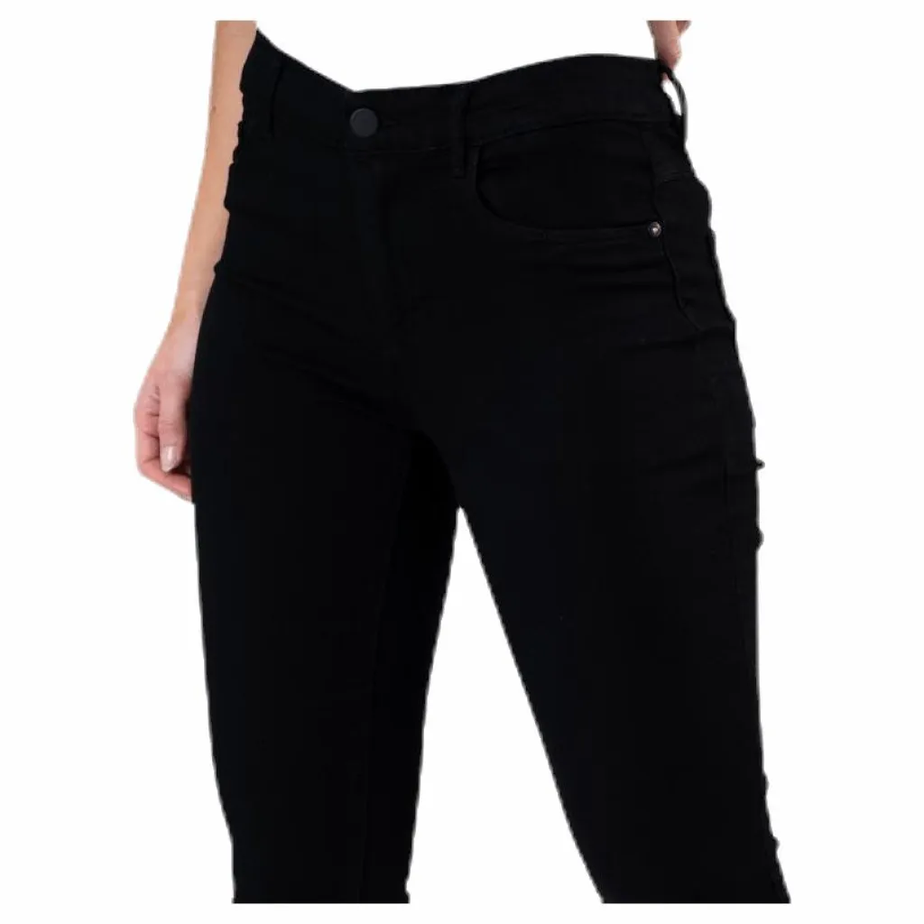 Only Rain Reg Sk Knickers Black Svart