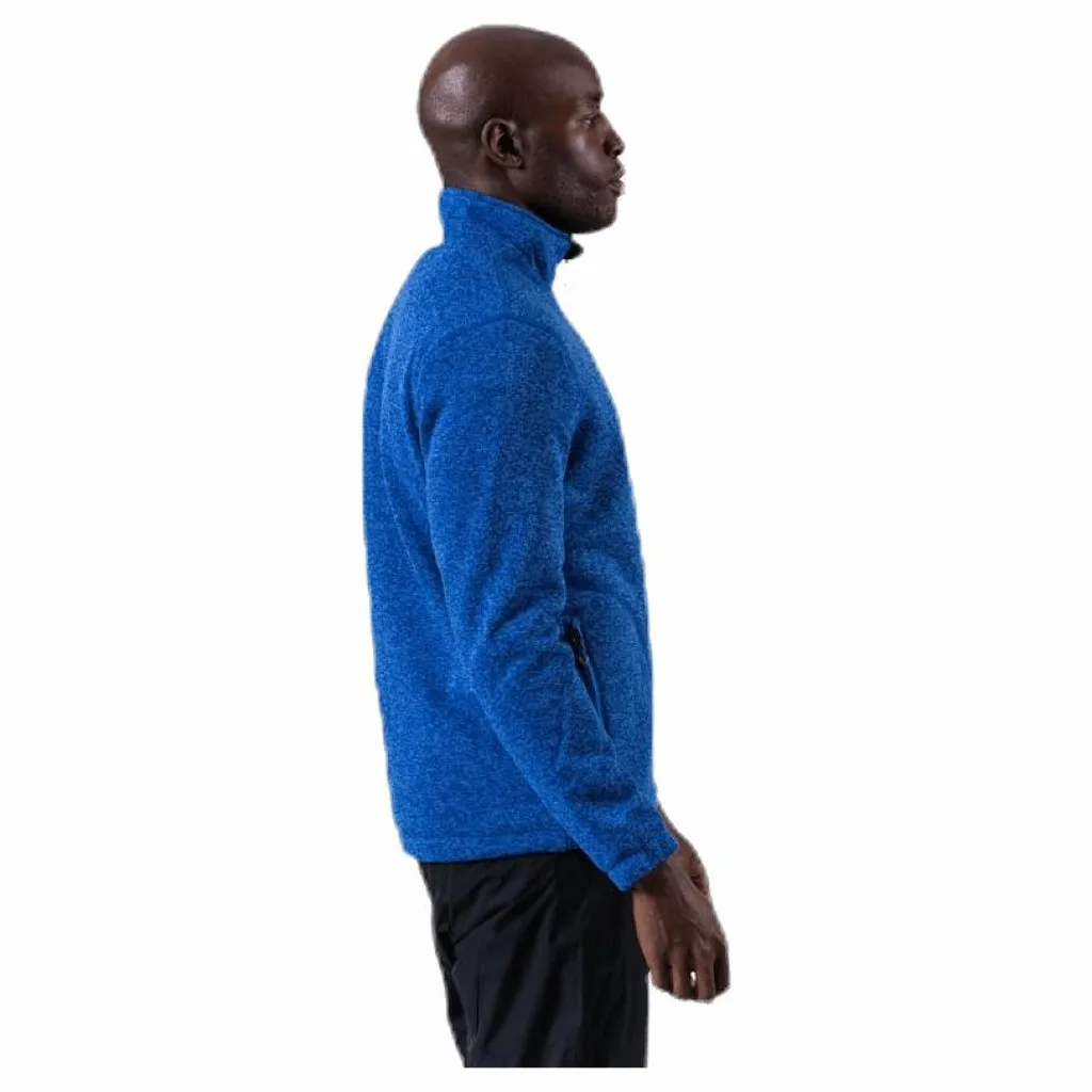 Ralf Melange Fleece Jacket w. Windproof Lining Blue*Weather Report Outlet