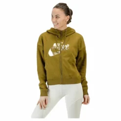 Rally Metallic FZ Hoodie Green*Nike New