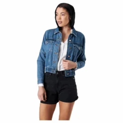 Rave Ls Ela Dnm Jacket Add Blue*Only Outlet