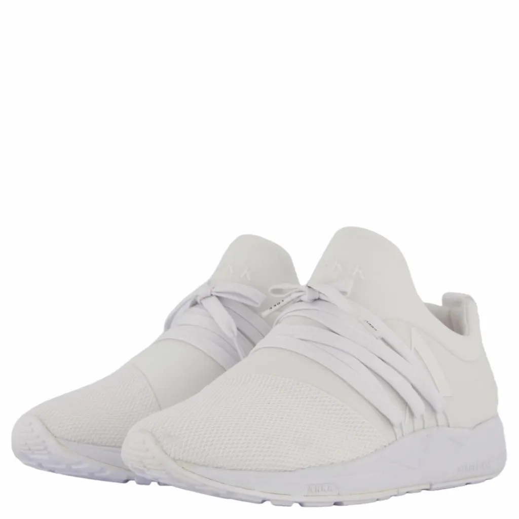 ARKK Copenhagen Raven Mesh PET S-E15 Triple White - Women Vit Clearance