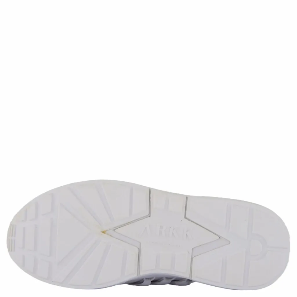 ARKK Copenhagen Raven Mesh PET S-E15 Triple White - Women Vit Clearance