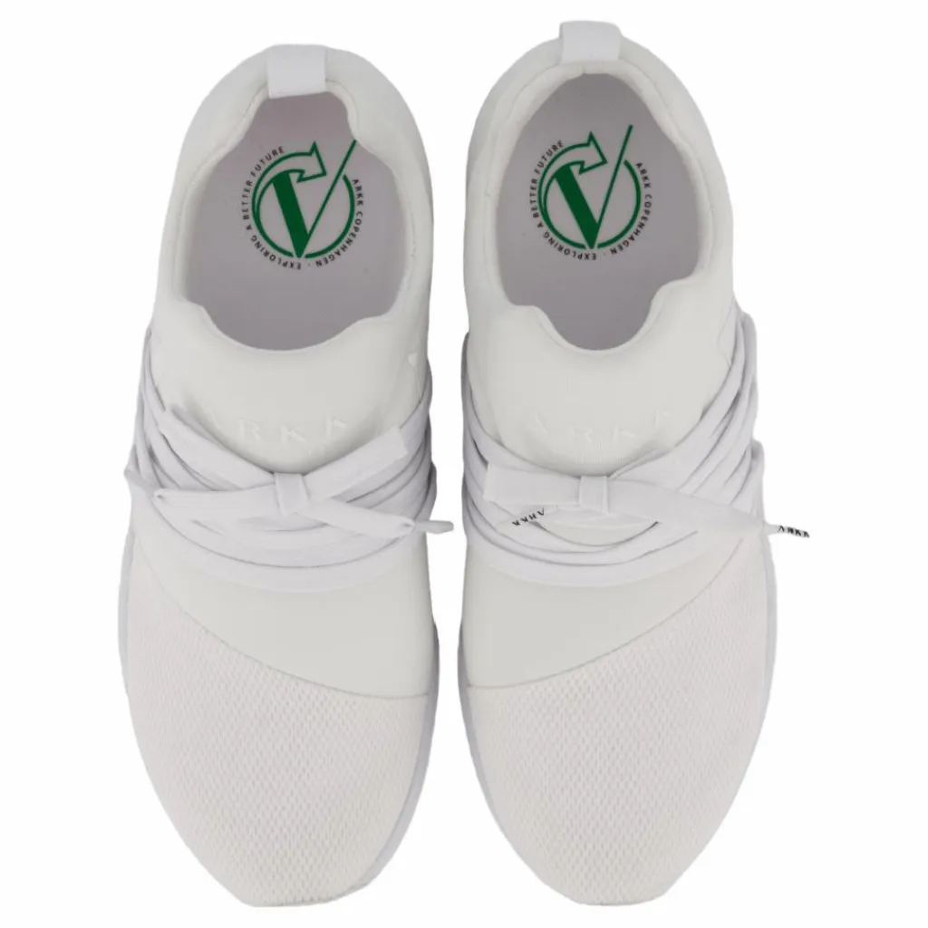 ARKK Copenhagen Raven Mesh PET S-E15 Triple White - Women Vit Clearance