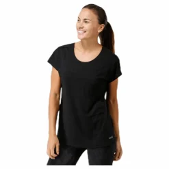 Raw Elastic Tee Black*Casall Clearance