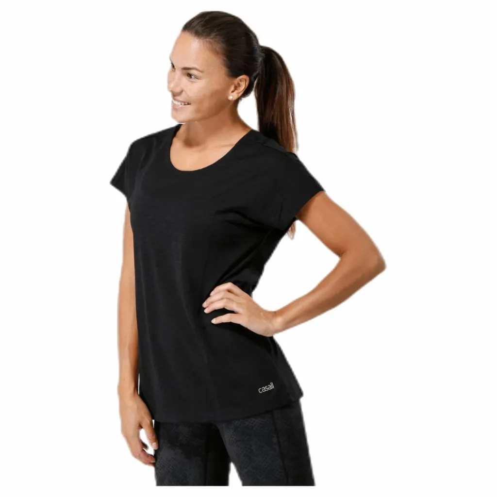 Raw Elastic Tee Black*Casall Clearance
