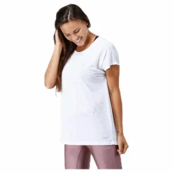 Casall Raw Elastic Tee White Vit