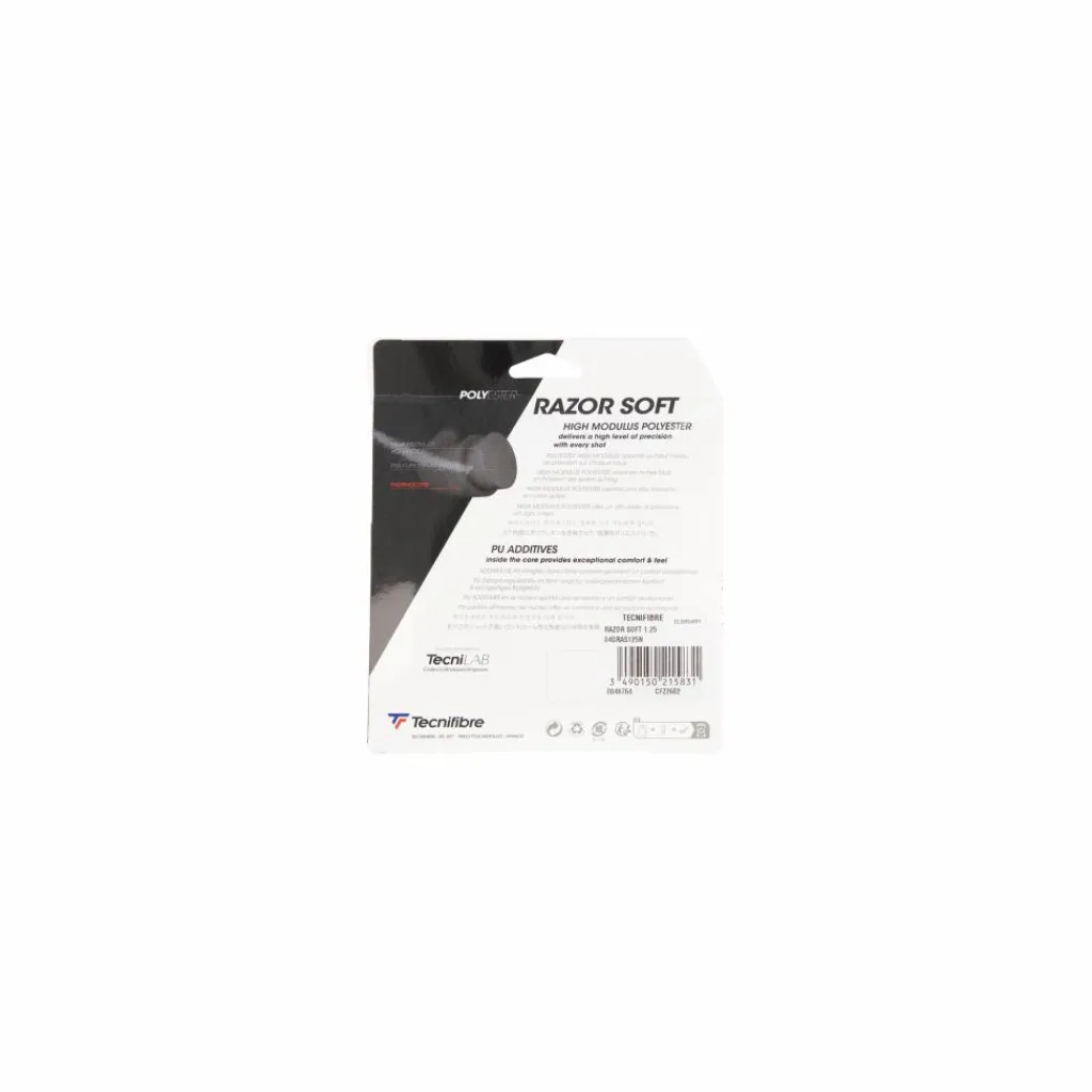 Tecnifibre Razor Soft Set Carbon Grå Clearance