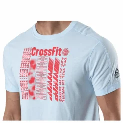 RC AC + Cotton Tee Blue/White*Reebok Online