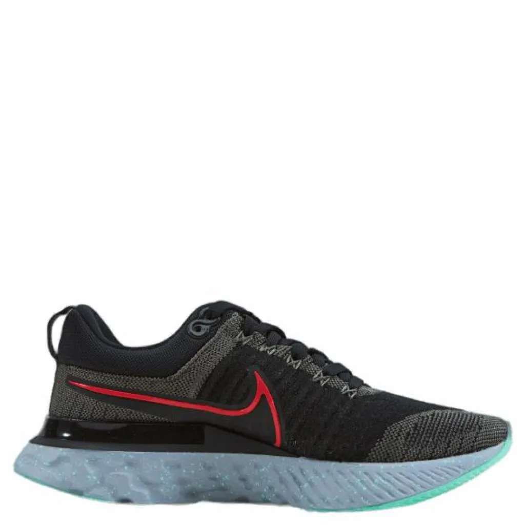 React Infinity Run Flyknit 2 Black/Red*Nike New