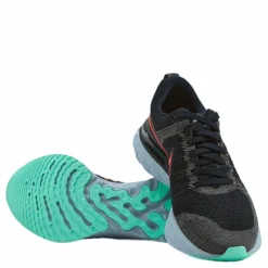 React Infinity Run Flyknit 2 Black/Red*Nike New