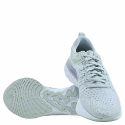 Nike React Infinity Run Flyknit 2 White/Silver Best