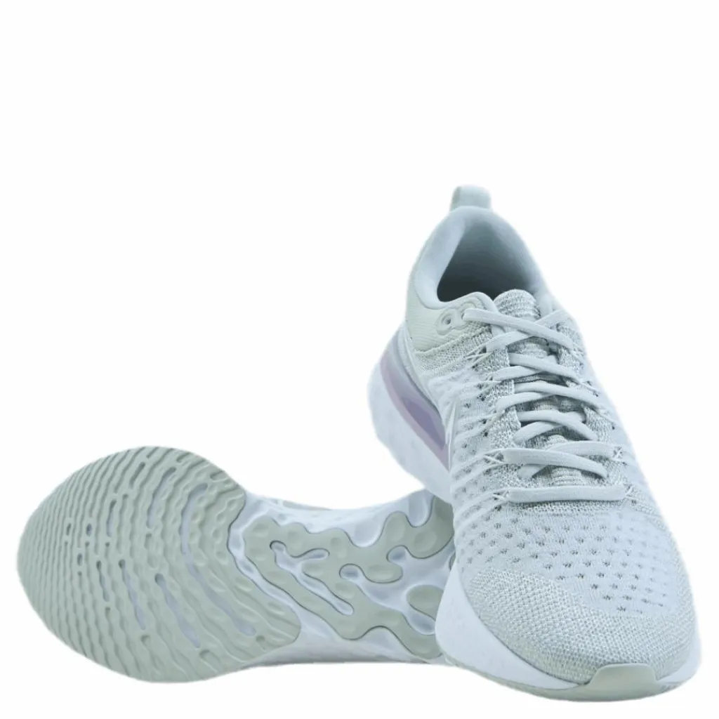 Nike React Infinity Run Flyknit 2 White/Silver Best