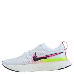 React Infinity Run Flyknit 2 W White/black-sail-pink Blast*Nike