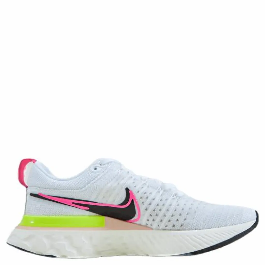 React Infinity Run Flyknit 2 W White/black-sail-pink Blast*Nike