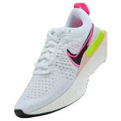 React Infinity Run Flyknit 2 W White/black-sail-pink Blast*Nike