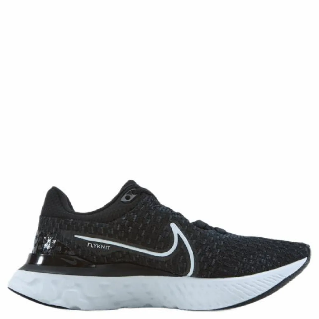 React Infinity Run Flyknit 3 Women's Road Running Shoes BLACK/WHITE*Nike Discount