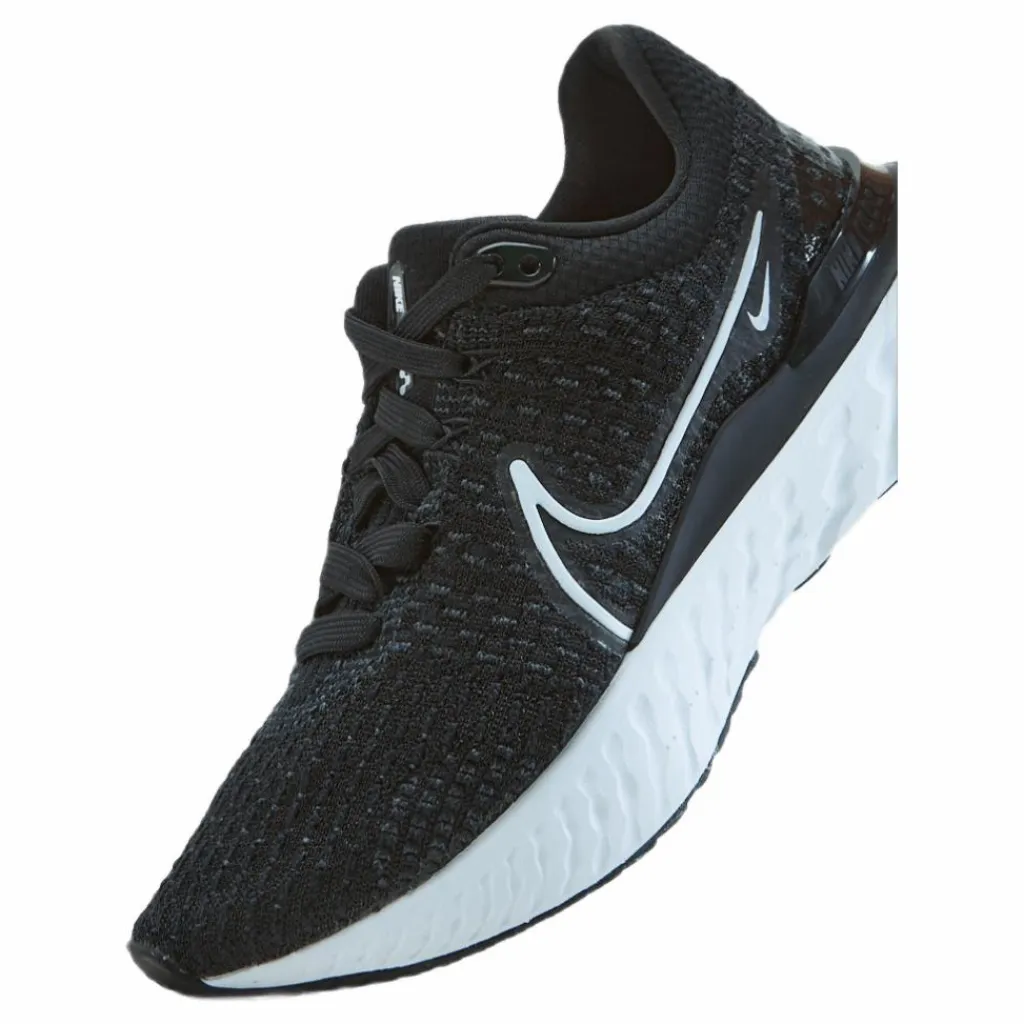React Infinity Run Flyknit 3 Women's Road Running Shoes BLACK/WHITE*Nike Discount