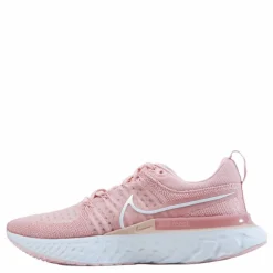 Nike React Infinity Run Flyknit 2 Pink/White New