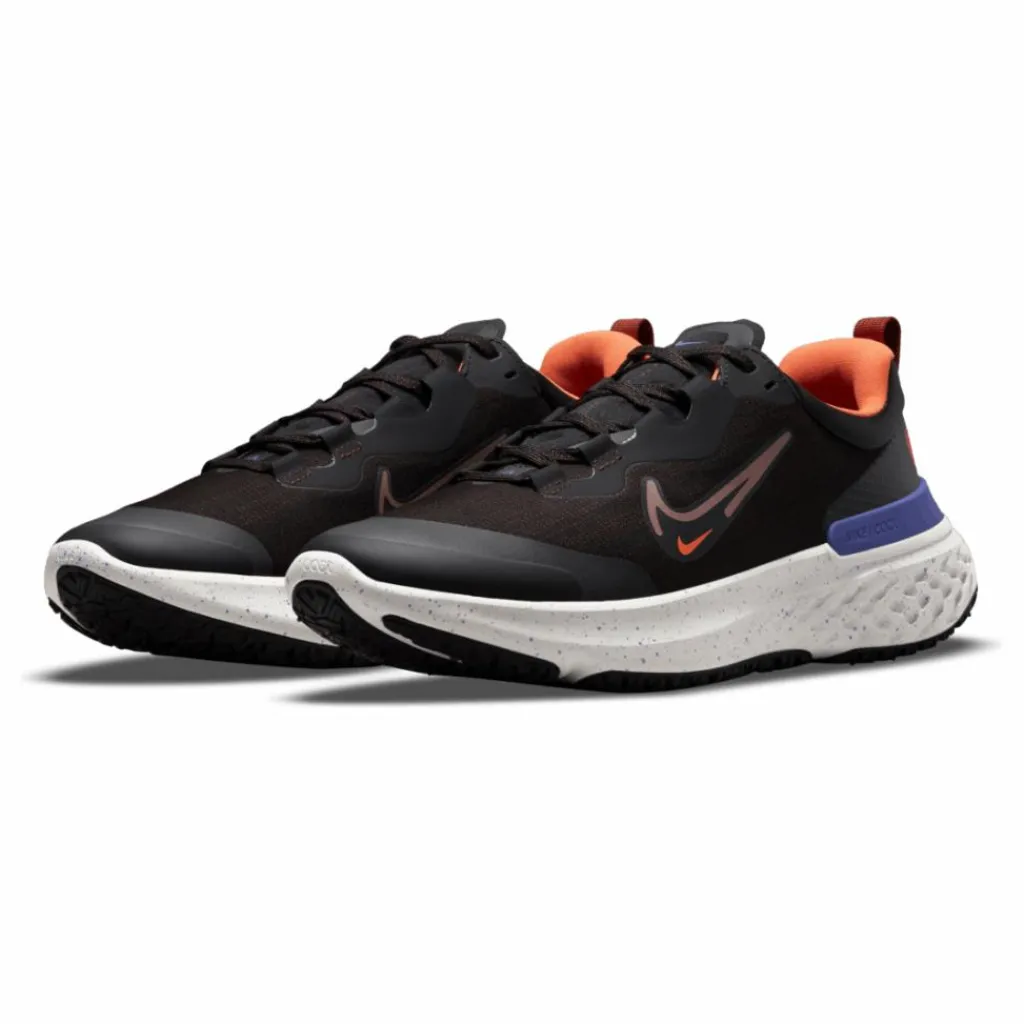 React Miler 2 Shield Men's Run Black/redstone-total Orange-in*Nike Hot