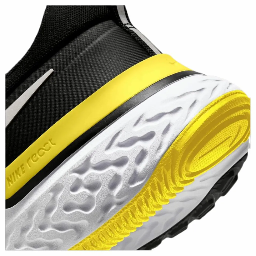 Nike React Miler Black/Silver Sale