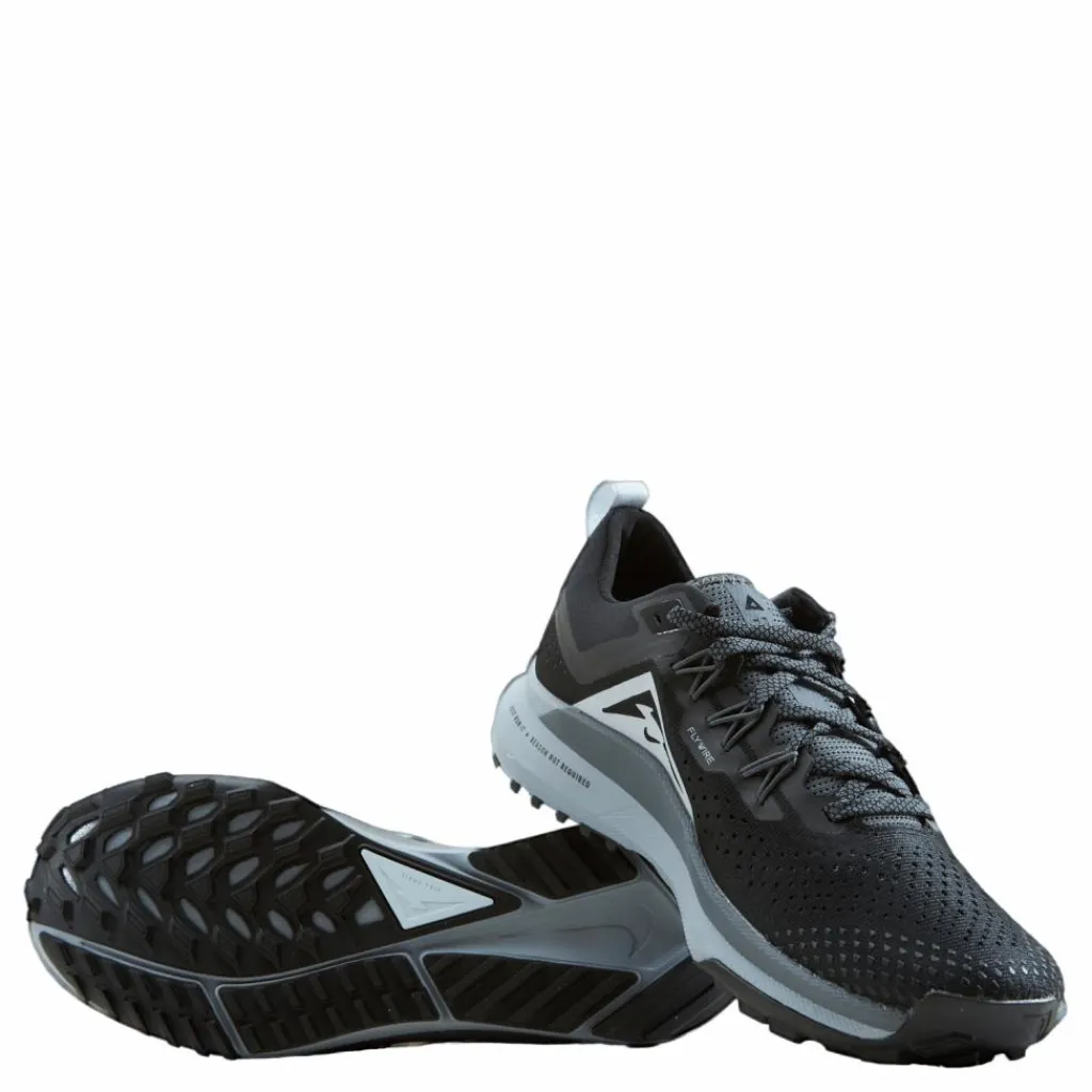 React Pegasus Trail 4 Men's Trail Running Shoes BLACK/AURA-DARK GREY-WOLF GREY*Nike Hot