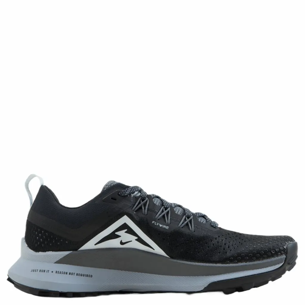 React Pegasus Trail 4 Women's Trail Running Shoes BLACK/AURA-DARK GREY-WOLF GREY*Nike Best
