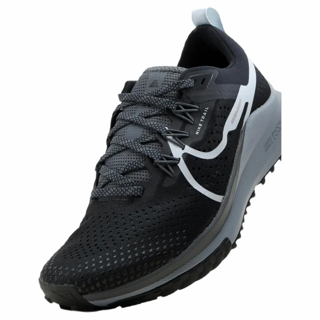 React Pegasus Trail 4 Women's Trail Running Shoes BLACK/AURA-DARK GREY-WOLF GREY*Nike Best
