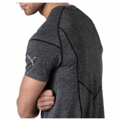 Reactive evoKNIT Tee Black*Puma Best