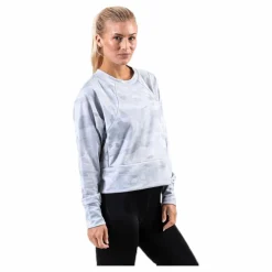 Nike Rebel Dry Crew  Patterned/Grey Blå Online