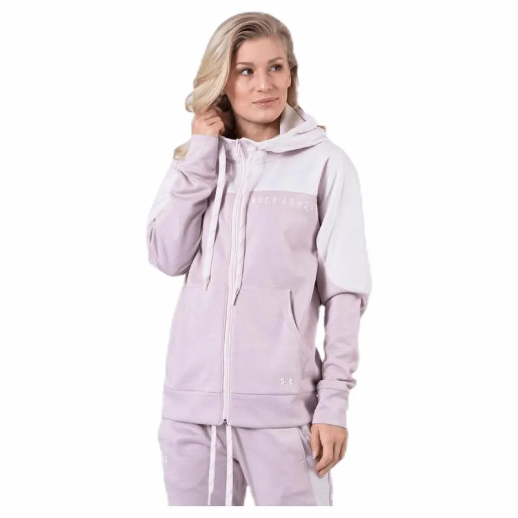 Recover Knit FZ Hoodie Pink*Under Armour Online