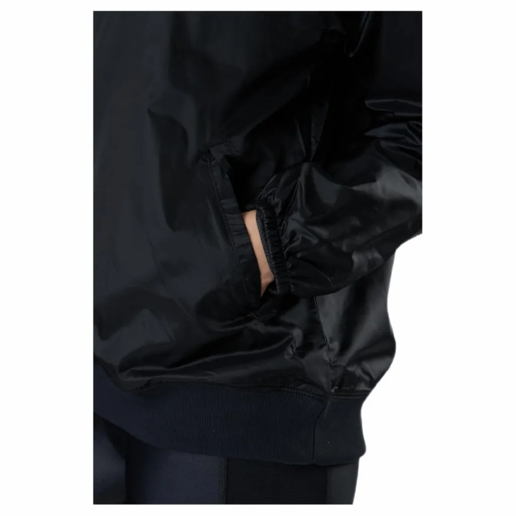 Under Armour Recover Woven Shine Crew Black Svart