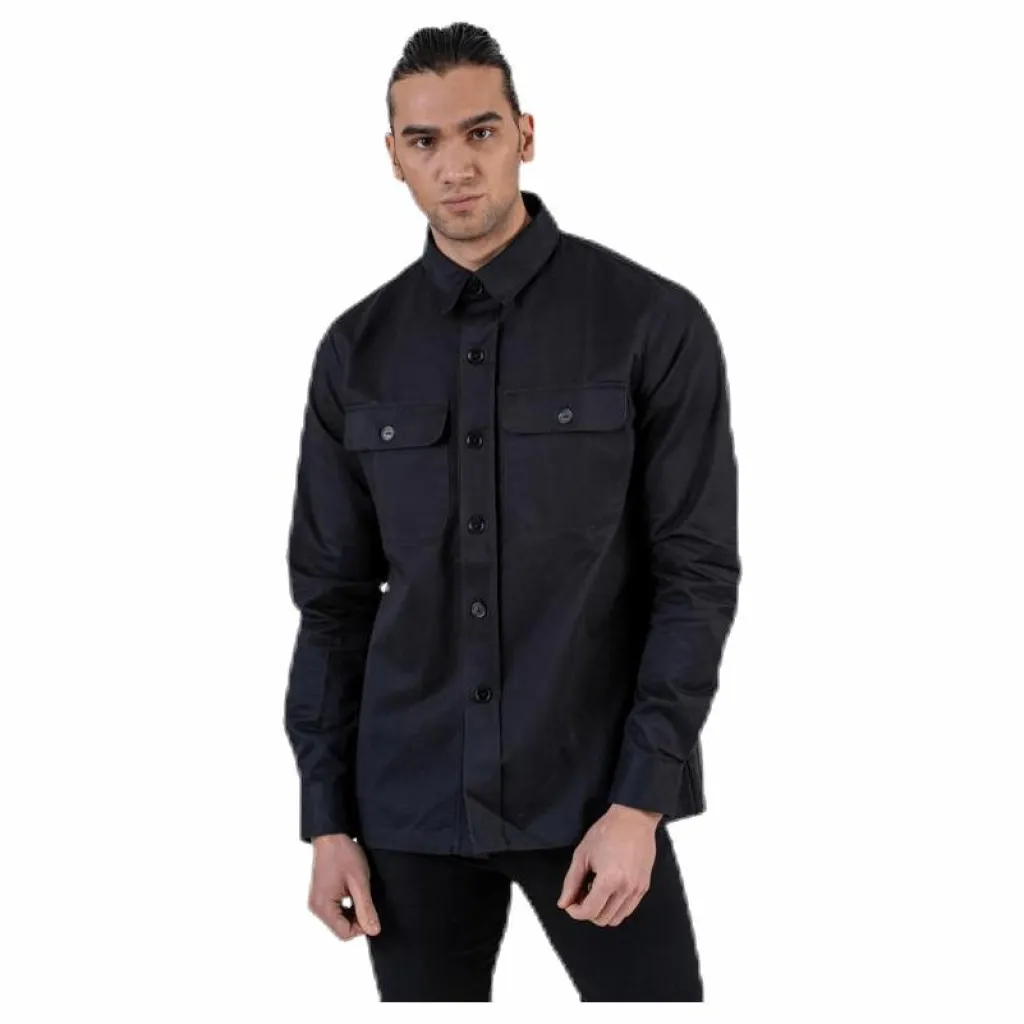 Recruit Overshirt Black*FRONTIER Discount