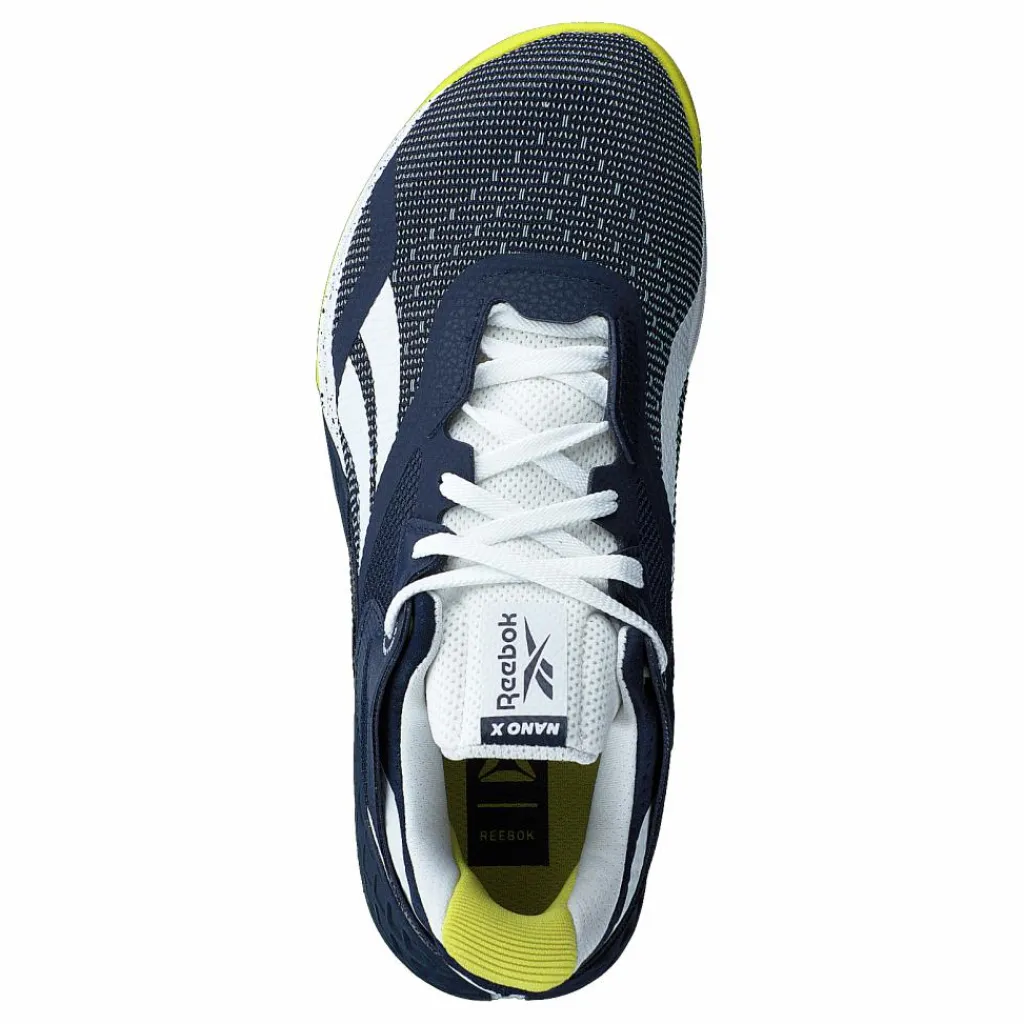 Reebok Nano X Vector Navy/white/chartreuse Blå New