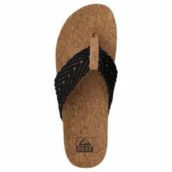 Reef Cushion Strand Black/natural Brun Outlet